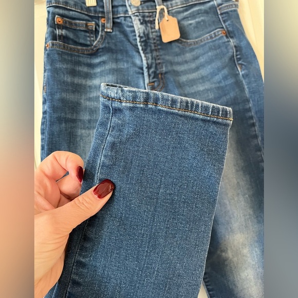 GAP 1969 Straight True Skinny Jeans Women’s size 26 - Picture 7 of 15